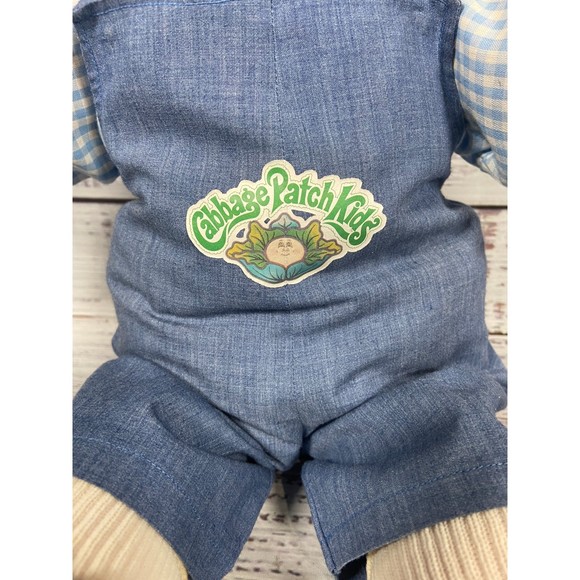 Vintage Cabbage Patch Kids Boy Doll Xavier Roberts Signature - Picture 4 of 7